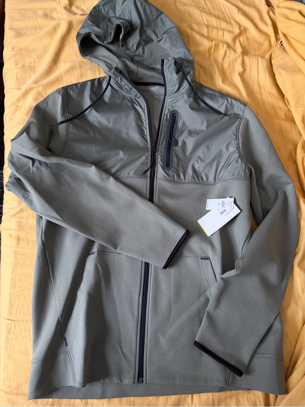 Old Navy Active Men’s Dynamic Fleece Jacket (X-Large-Tall) NWT